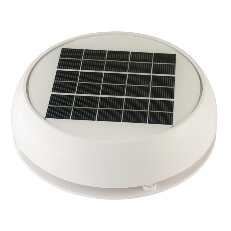 Solcellsventil Marinco 3" Vit