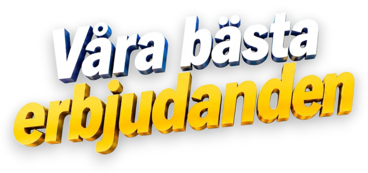 Våra bästa erbjudanden 2026