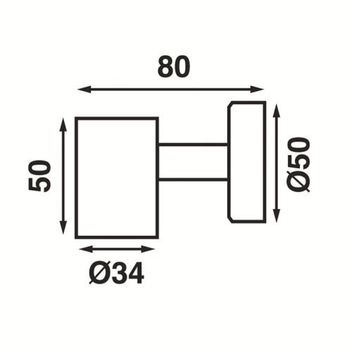 Lampa Tube D1 Med Usb