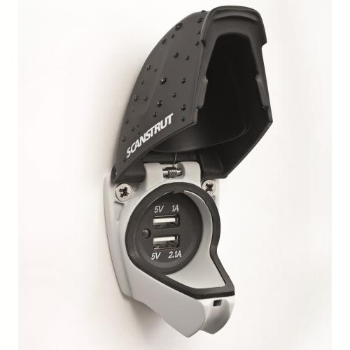 Usb-uttag Dubbelt Ipx4 12-24v