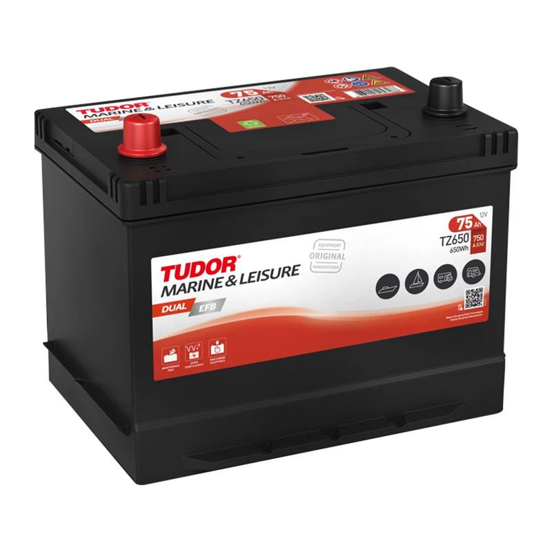 Batteri Tudor Efb Tz650 75ah