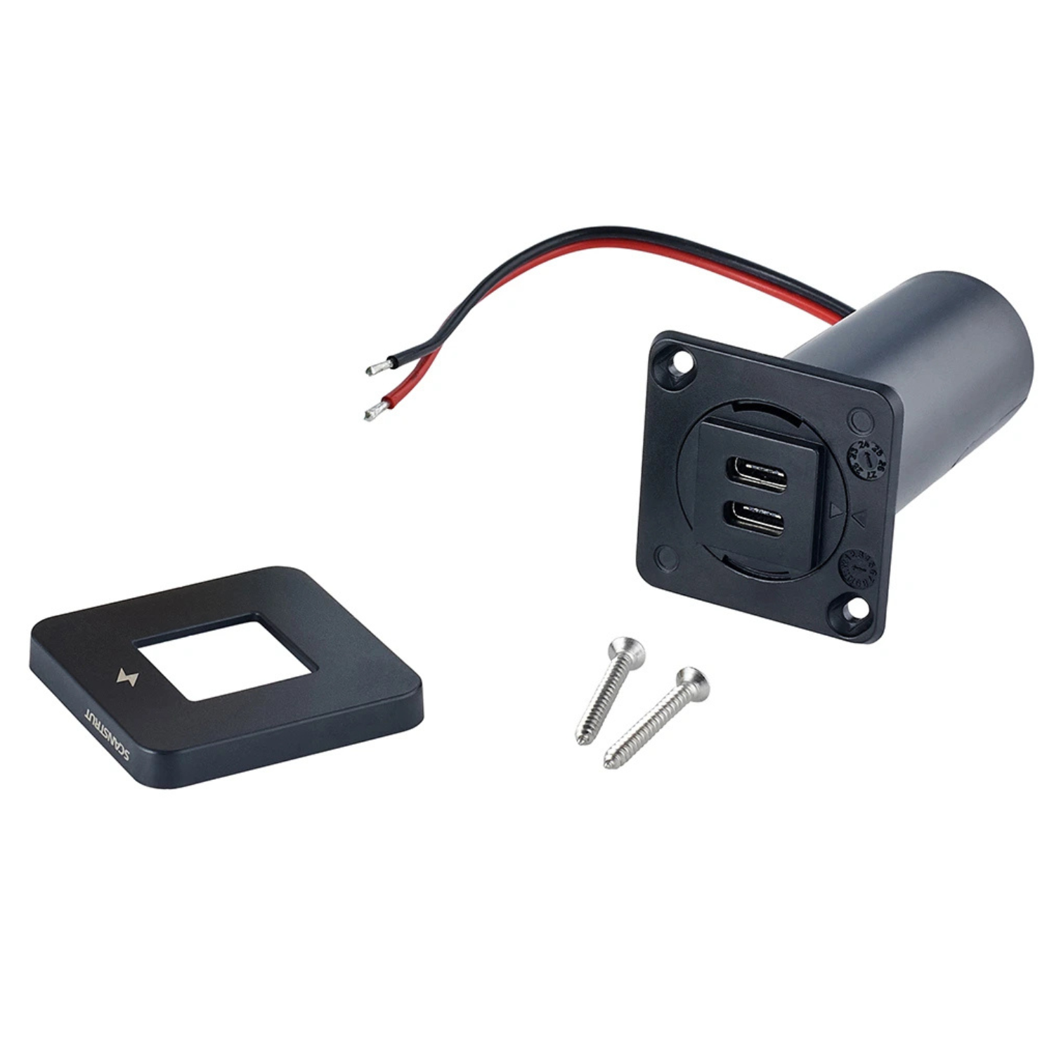 Scanstrut Tile 2xusb-c 12/24v