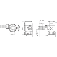 Länspump Auto Timer 37l 12v