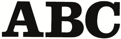 Bokstav F 75mm Svart