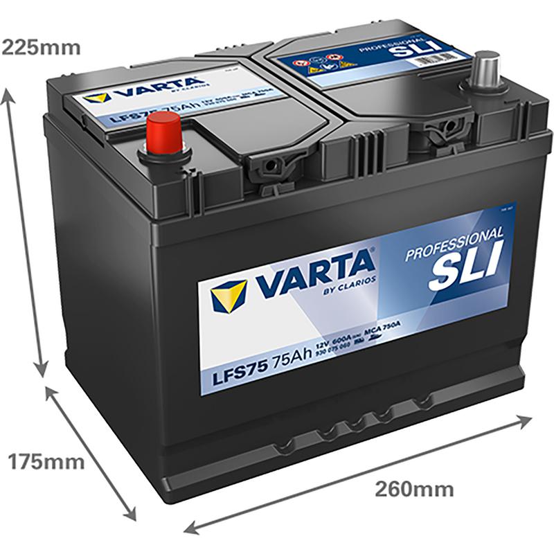 Batteri Varta Marin 75ah