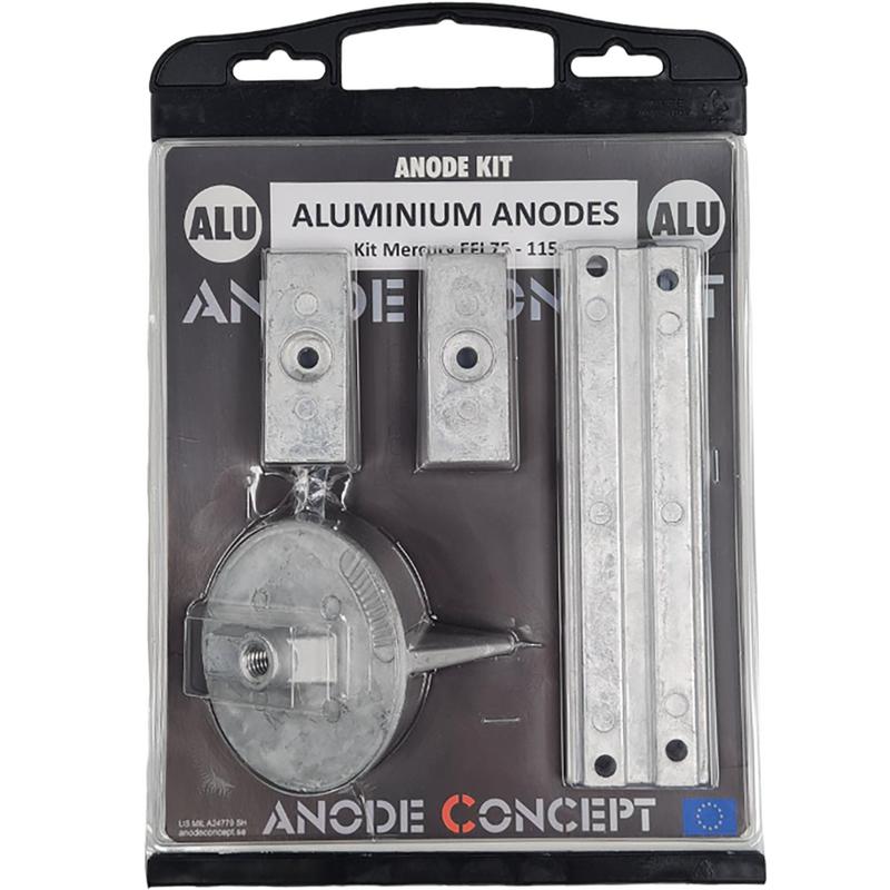 Anodkit Mercury F70-115hk Alu